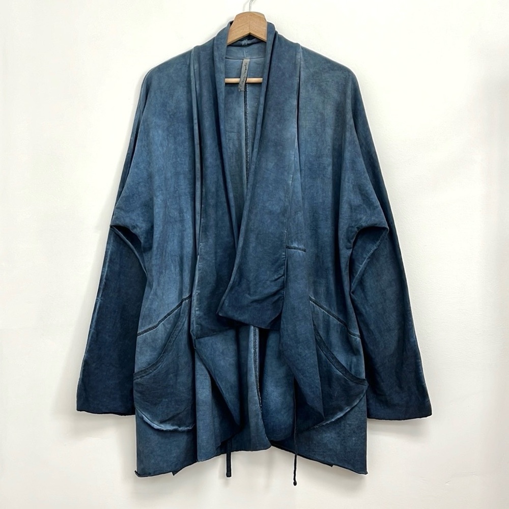 Elegant Blue Women's Cardigan